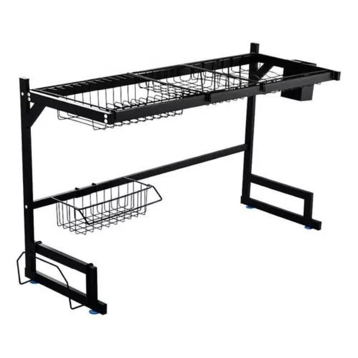 GENERICO - Betensh Premium X L Pro Max rack escurridor 85 cm Negro