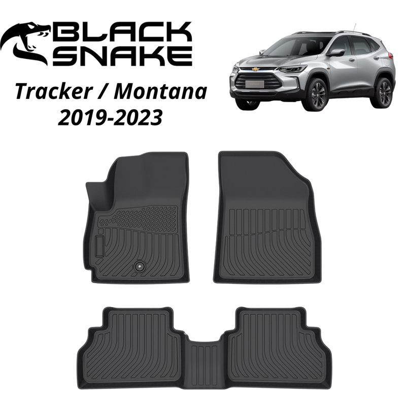 BLACK SNAKE OFF ROAD EQUIPMENT - Set Piso Calce Perfecto Chevrolet Tracker Montana 2019-2023