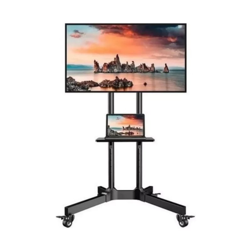 GENERICO - Soporte Tv Movil Con Ruedas 32 A 70 Base Pedestal Stand 1700