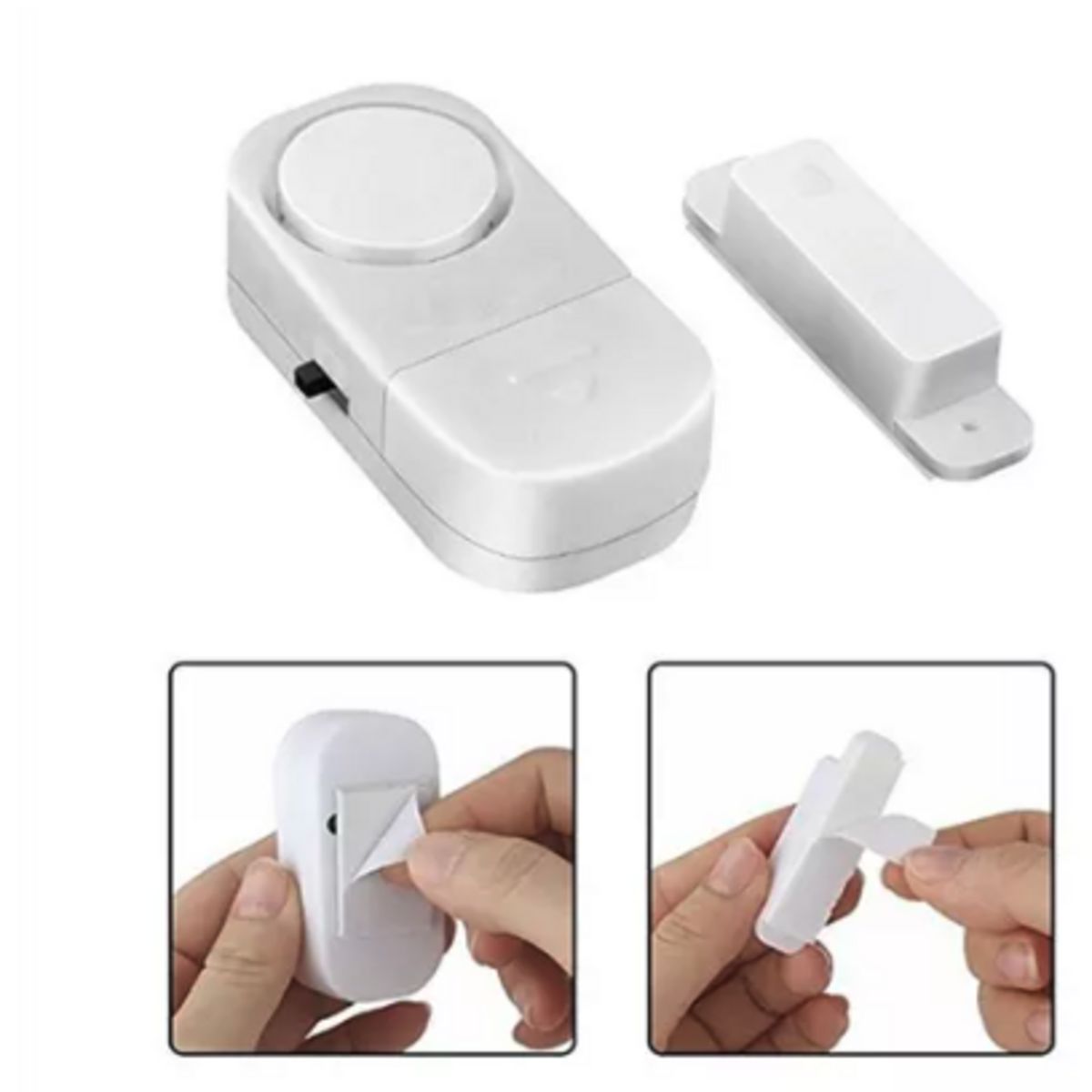 GENERICO - Pack 4 alarmas con sensor puertas y ventanas