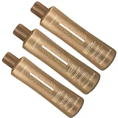 BRASIL CACAU - PACK 2 Acondicionador y 1 Shampoo Kit Anti-Frizz