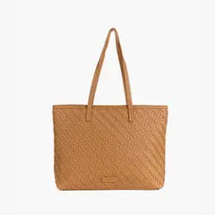 LOUNGE - Cartera Tote Tejida Mujer