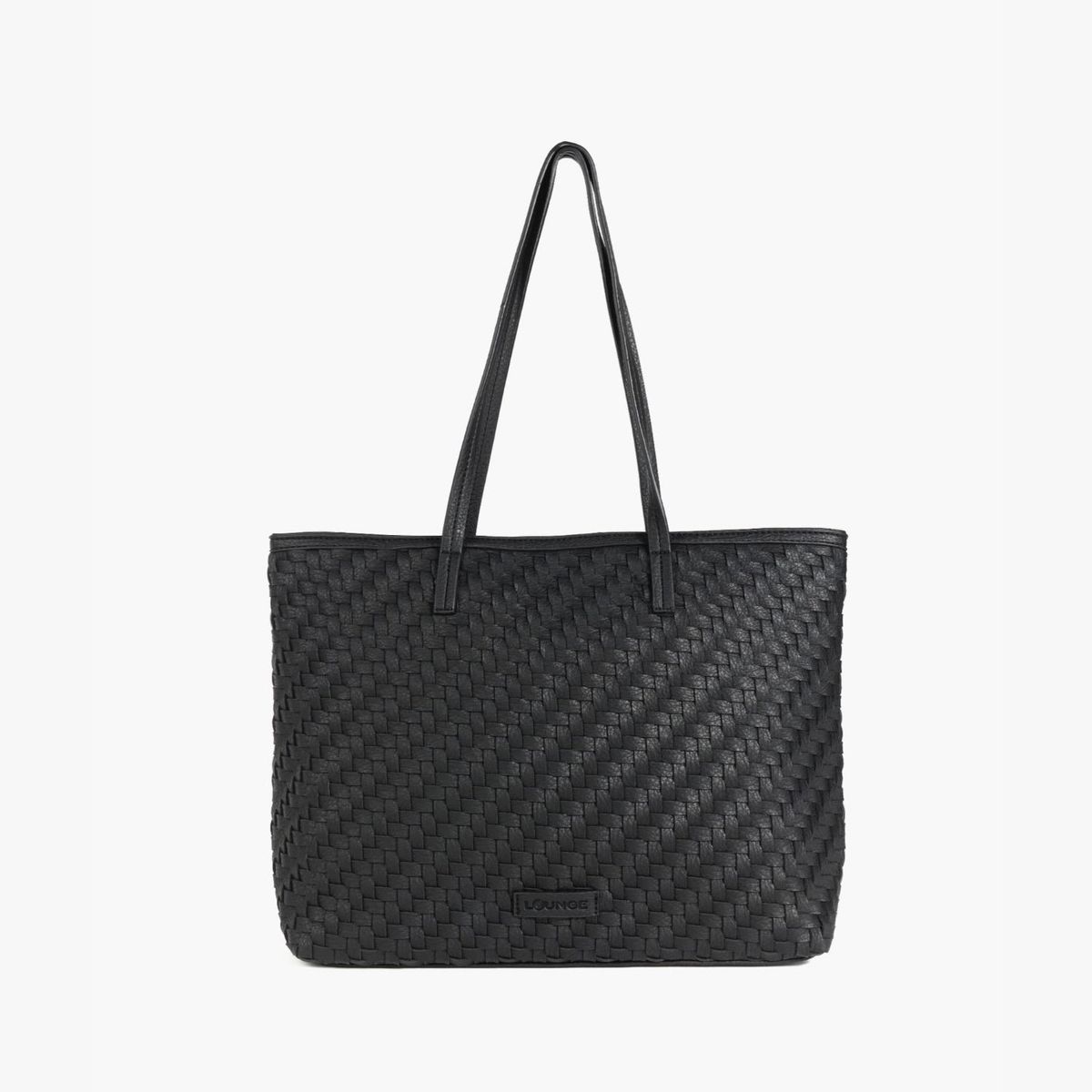 LOUNGE - Cartera Tote Tejida Lounge Mujer