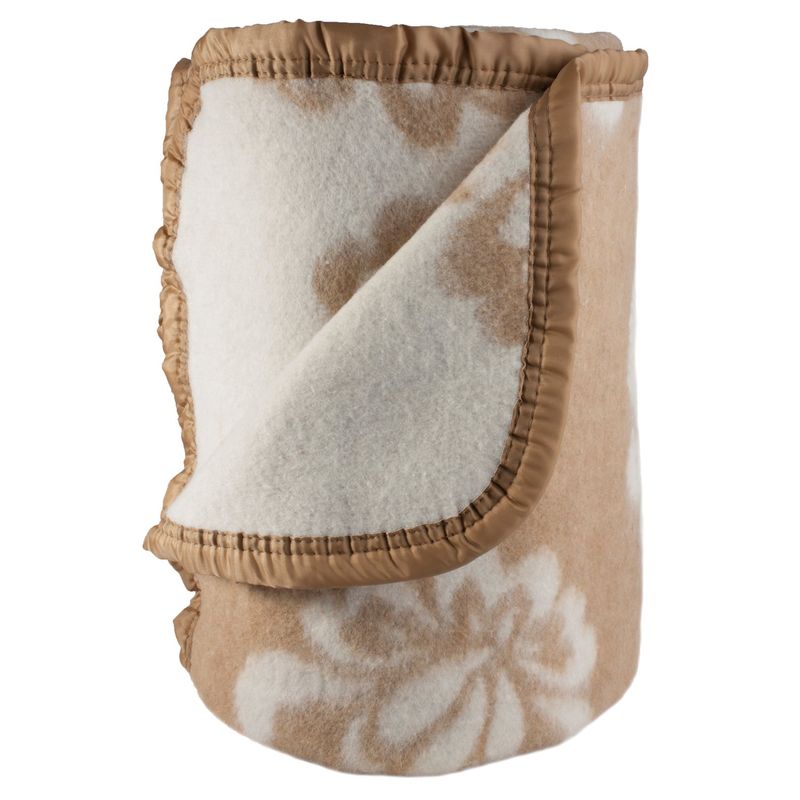 ANDES - FRAZADA ANDES PORTILLO 1.5 PLAZA BEIGE