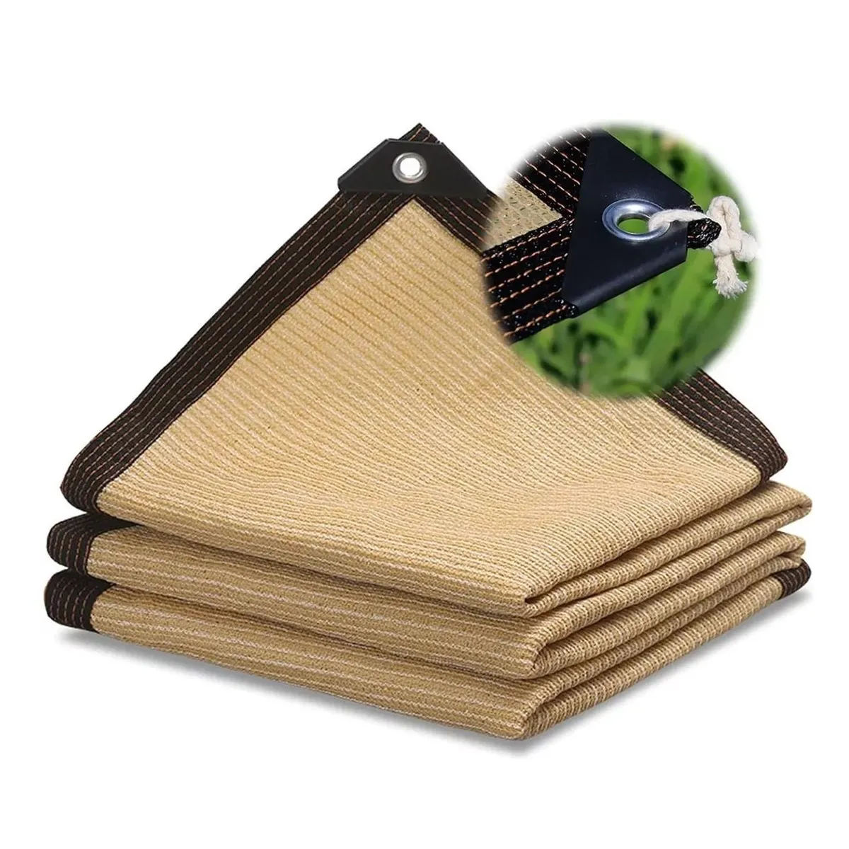 GENERICO - Toldo Rectangular 4x5 Sombra Cubierta Terraza Jardin Terraza