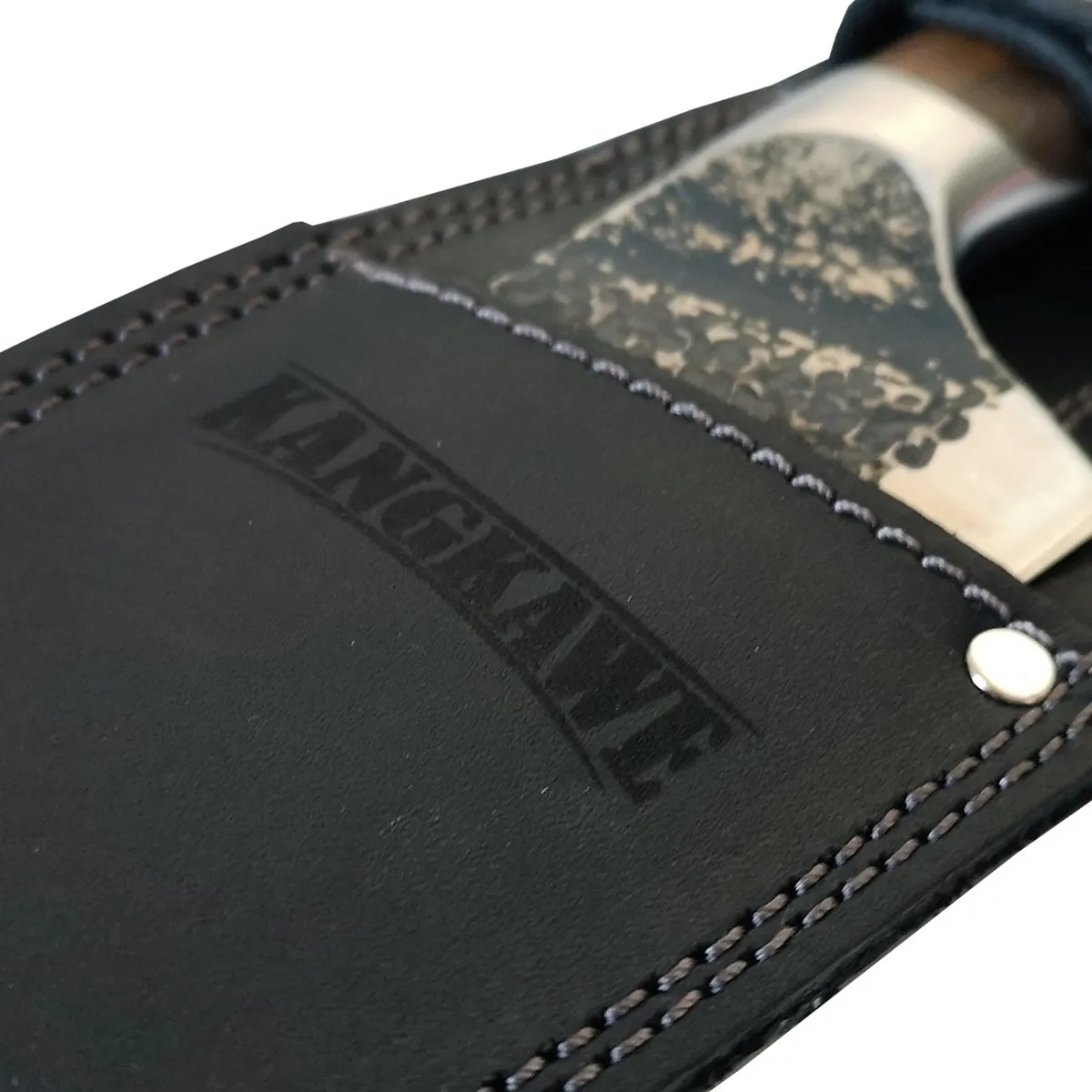 KANGKAWE - Cuchillo 8 Parrillero Curacaví CFunda Cuero Negra