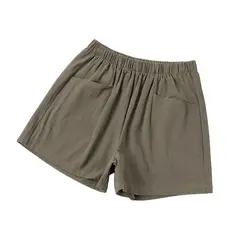 BLWOENS - Pantalones cortos casuales de verano para mujeres - Verde
