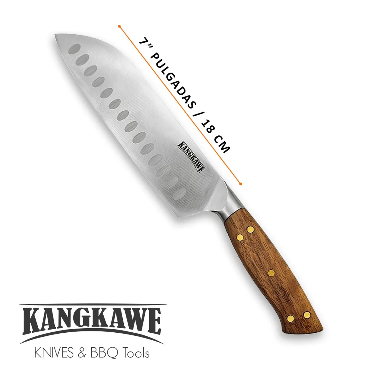 KANGKAWE - Cuchillo 7 Santoku Pirihueico