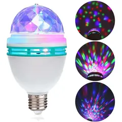 GENERICO - Ampolleta Led Bola Giratoria Fiesta Carrete