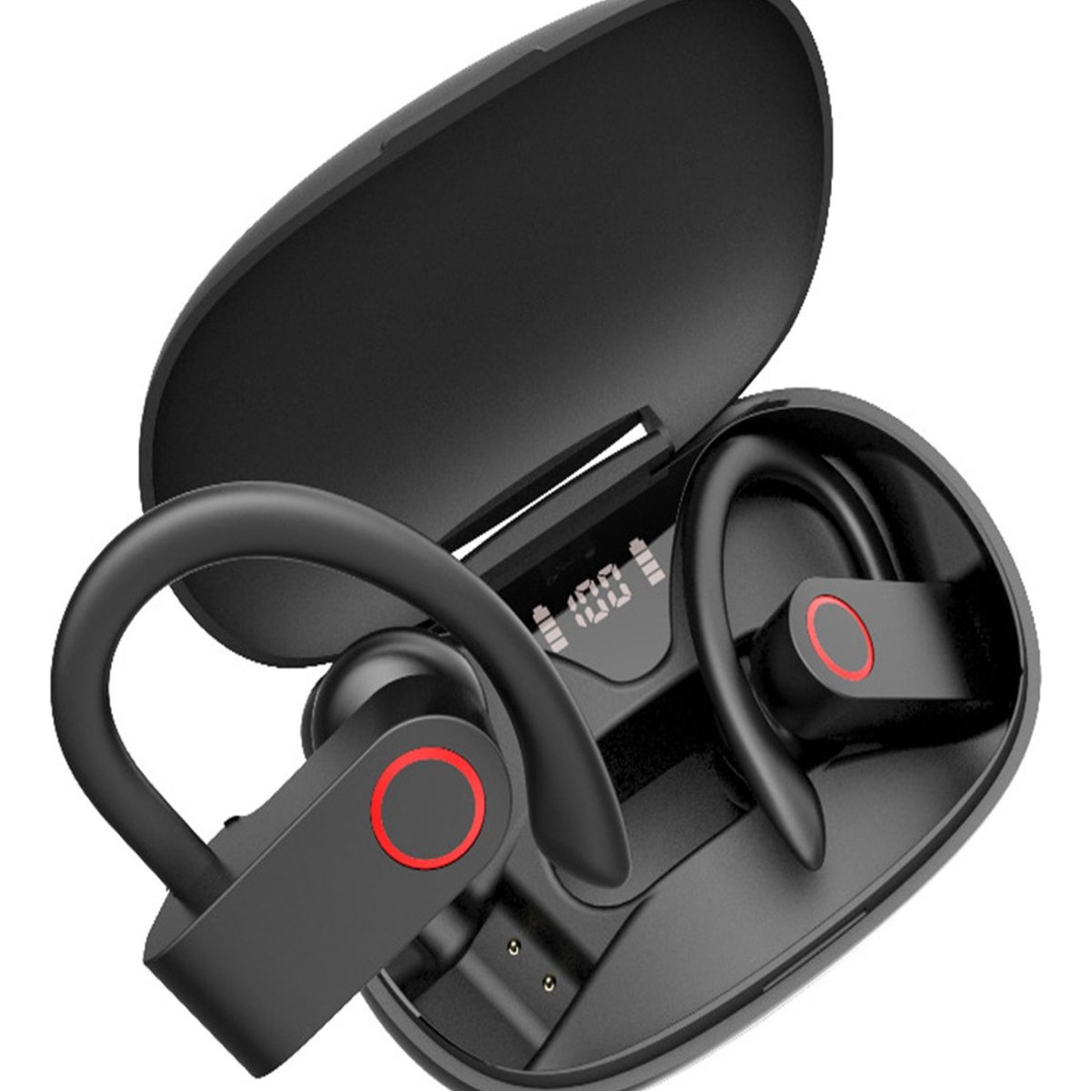 GENERICO - Audífonos Bluetooth Deportivos Con Pantalla Digital Led
