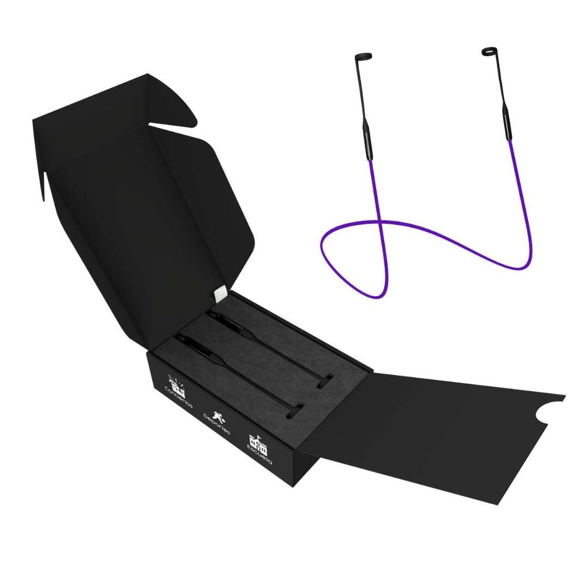 WOO EARPLUGS - Woo Nexus Colgante Transporte Woo Earplugs - Violeta