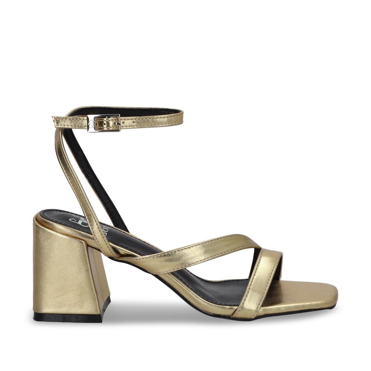 GOTTA - Sandalia Mujer Oro Taco 35132 Gotta