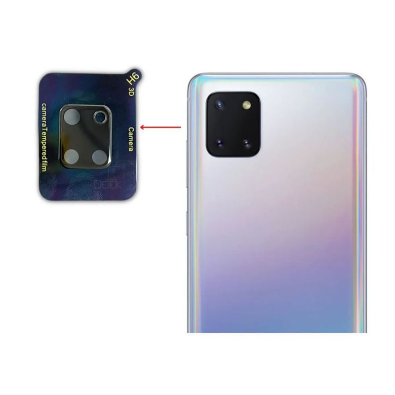 GENERICO - Lamina Mica Protectora De Cámara Para Samsung Note 10 lite