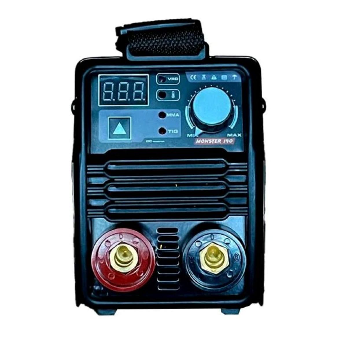 METALFER - Soldadora Inverter Mma tig Monster 140 Amp Blackweld