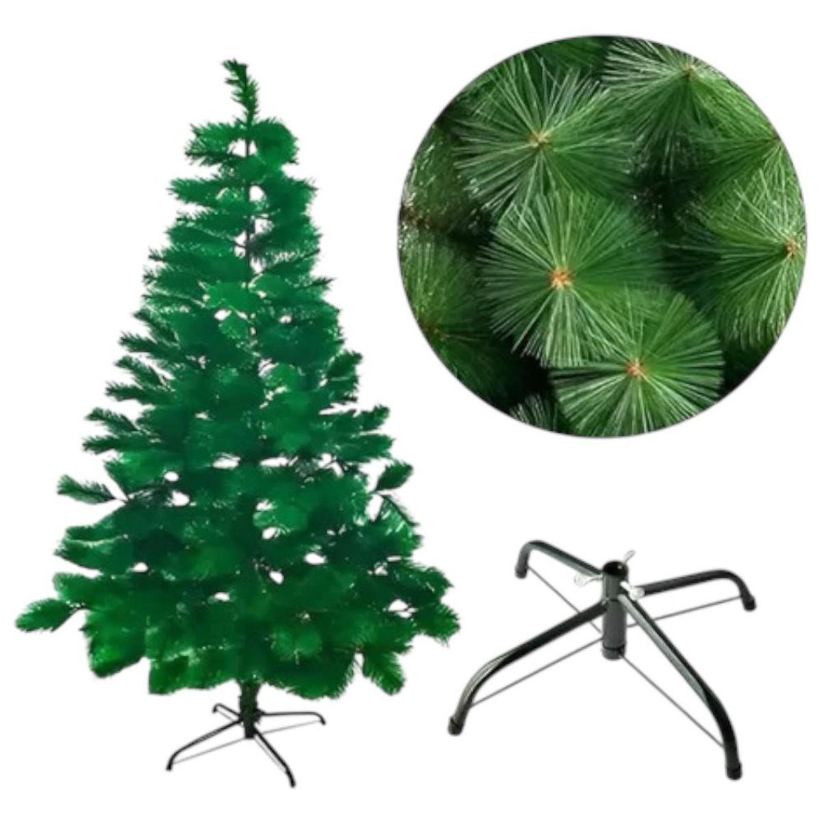GENERICO - Arbol Navidad Pino Frondoso Verde 120 Cm