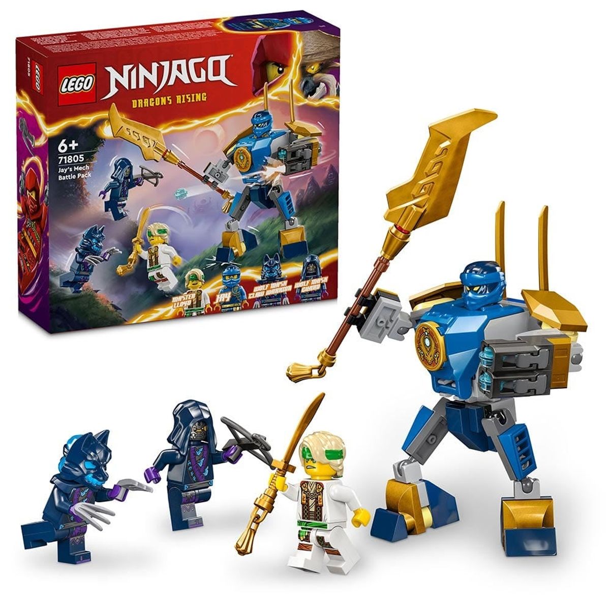 LEGO - LEGO Ninjago Pack de Combate Armadura de Jay - 71805
