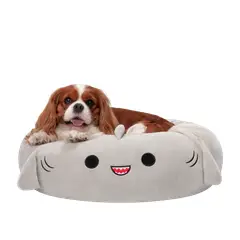 SQUISHMALLOWS - Cama Gris mediana para Perro 60 Cm.