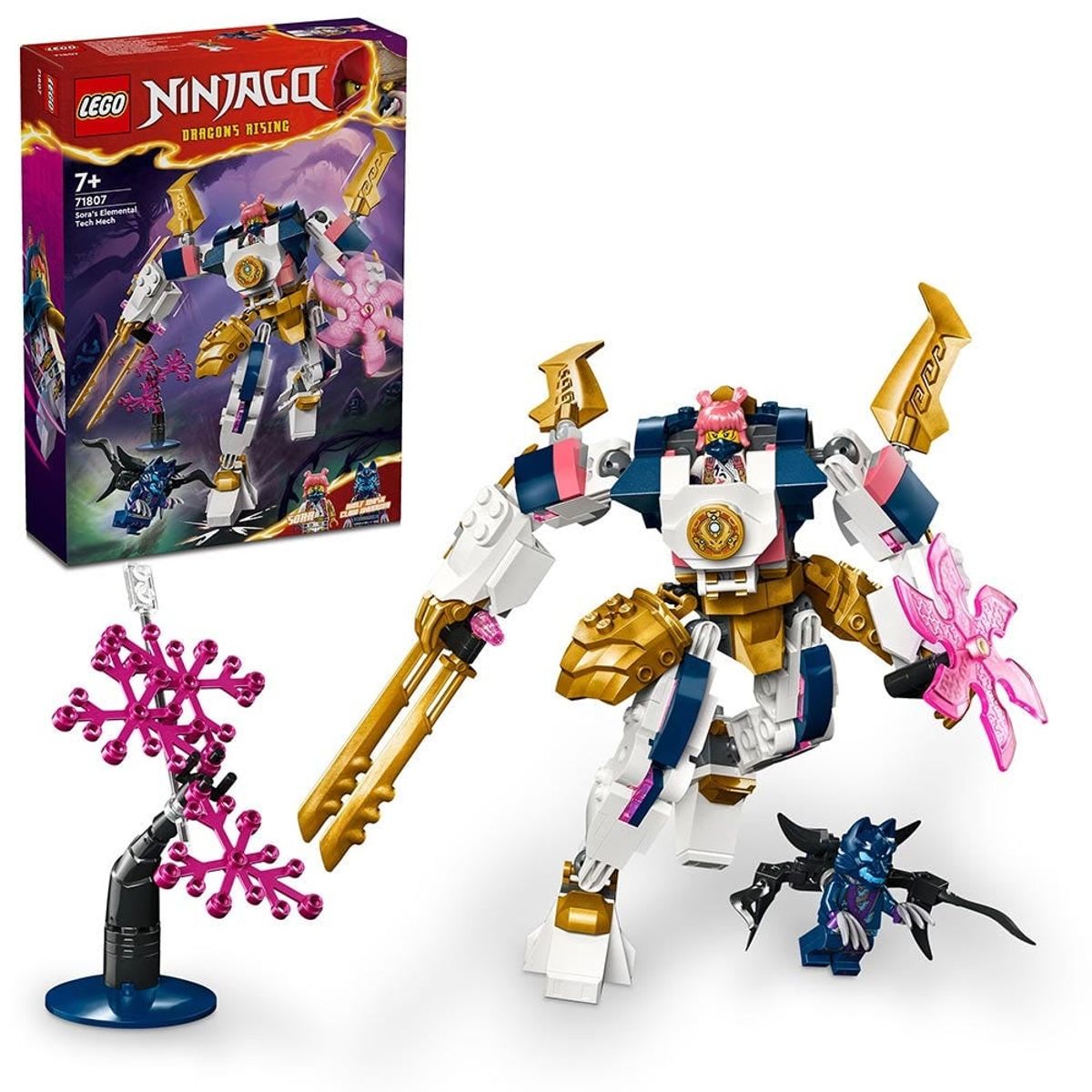 LEGO - LEGO Ninjago Armadura Elemental Tecno de Sora - 71807
