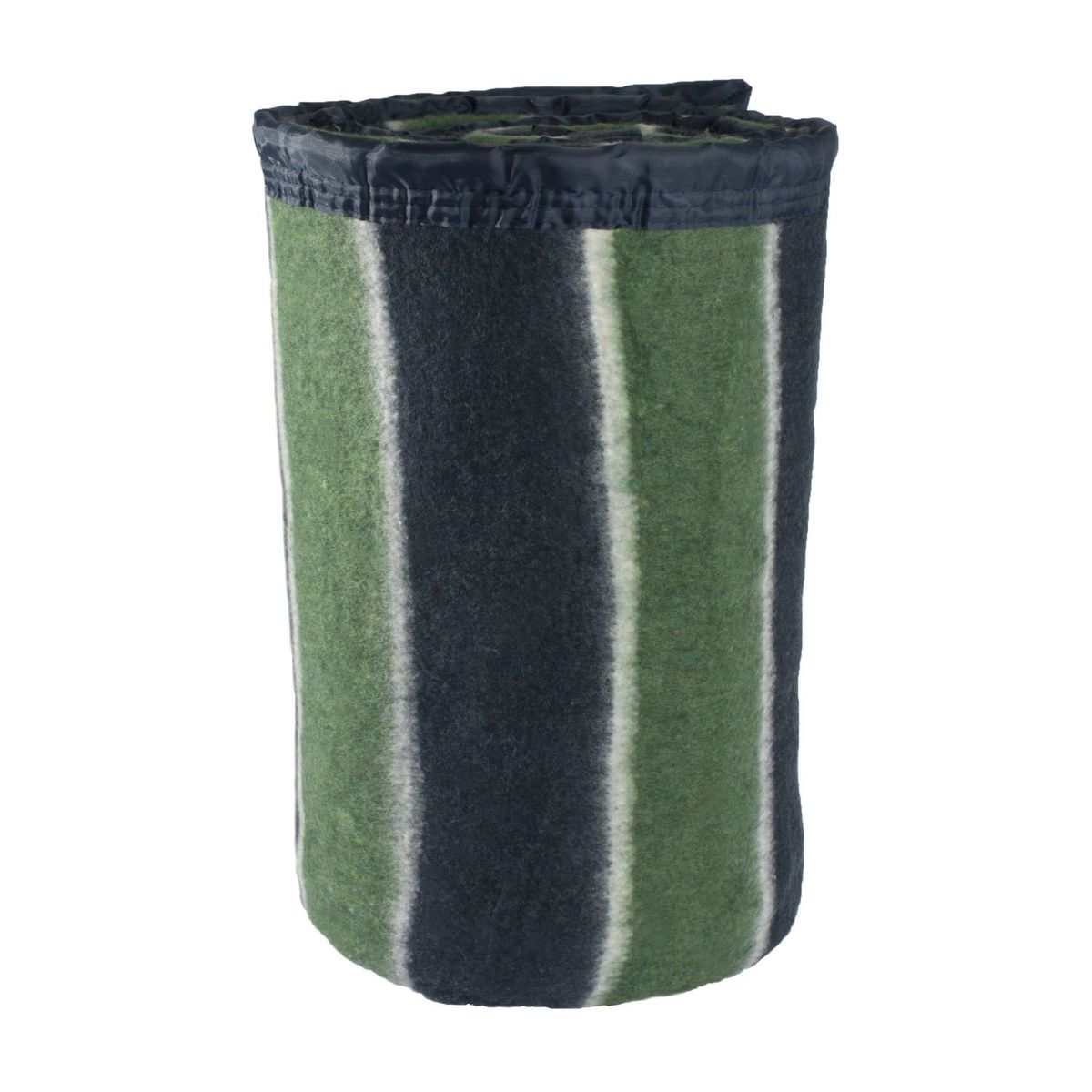 ANDES - FRAZADA ANDES LISTADA 2 PLAZA AZUL VERDE