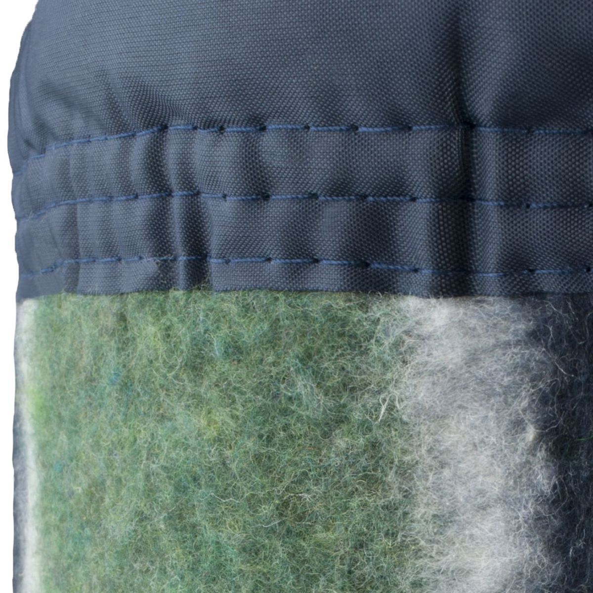 ANDES - FRAZADA ANDES LISTADA 2 PLAZA AZUL VERDE