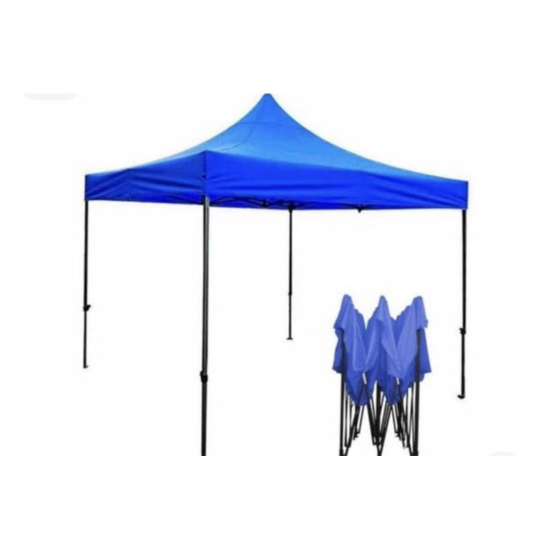 GENERICO - Toldo Plegable 3x3 Metálico Antioxidable Con Lona