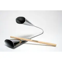 CONTEMPORANEA - Agogó Doble Cromado Plateado - Plateado