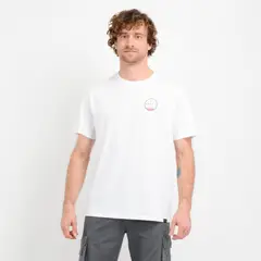 O'NEILL - POLERA MANGA CORTA JACK CIRCLE BLANCO