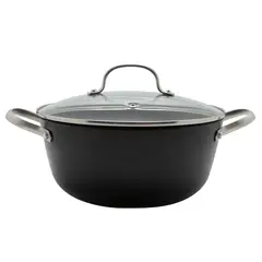WAYU - Olla Cacerola 24cm Hierro Fundido Honey Antiadherente
