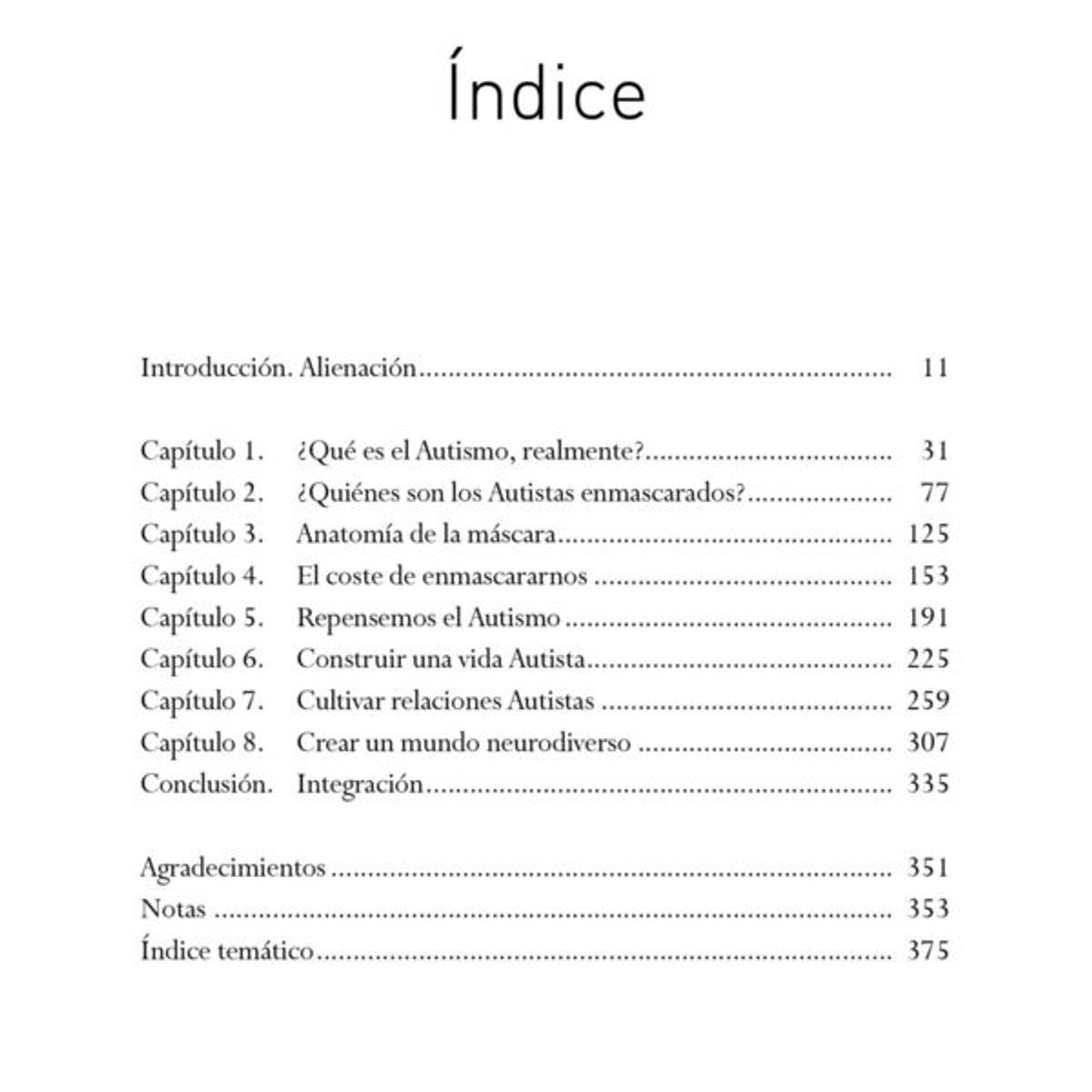 SIRIO EDITORIAL - El autismo sin máscara