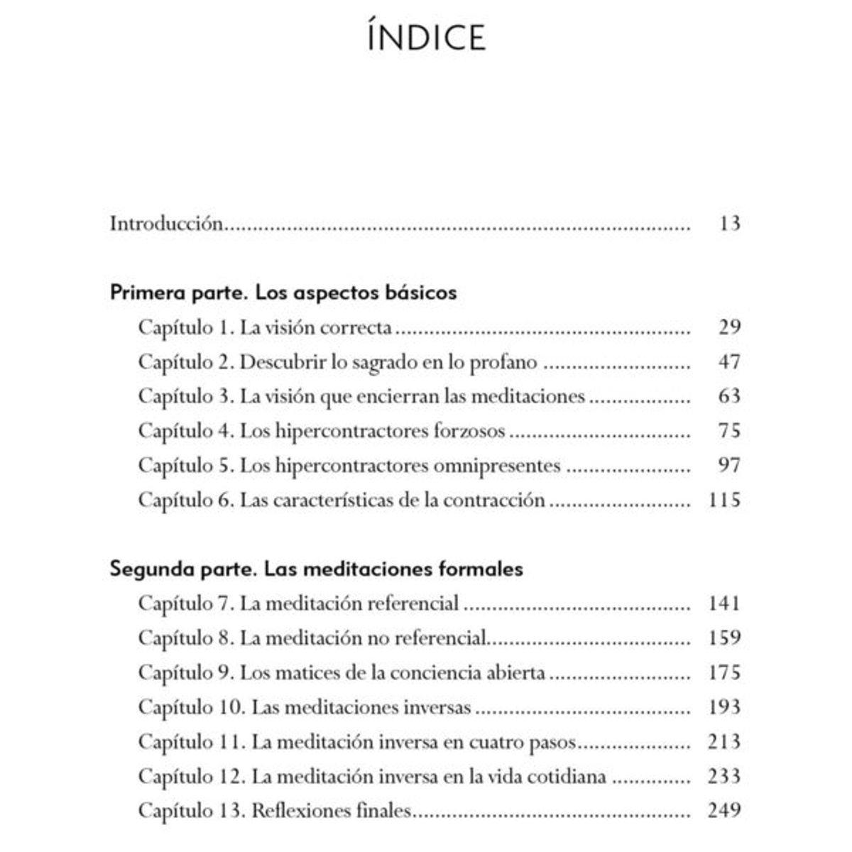 SIRIO EDITORIAL - La Meditación Inversa