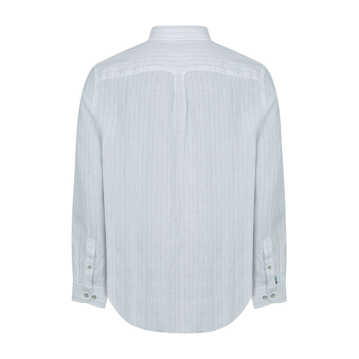 ROCKFORD - Camisa Lino Orgánico Azul Fantasy Hombre ROCKFORD