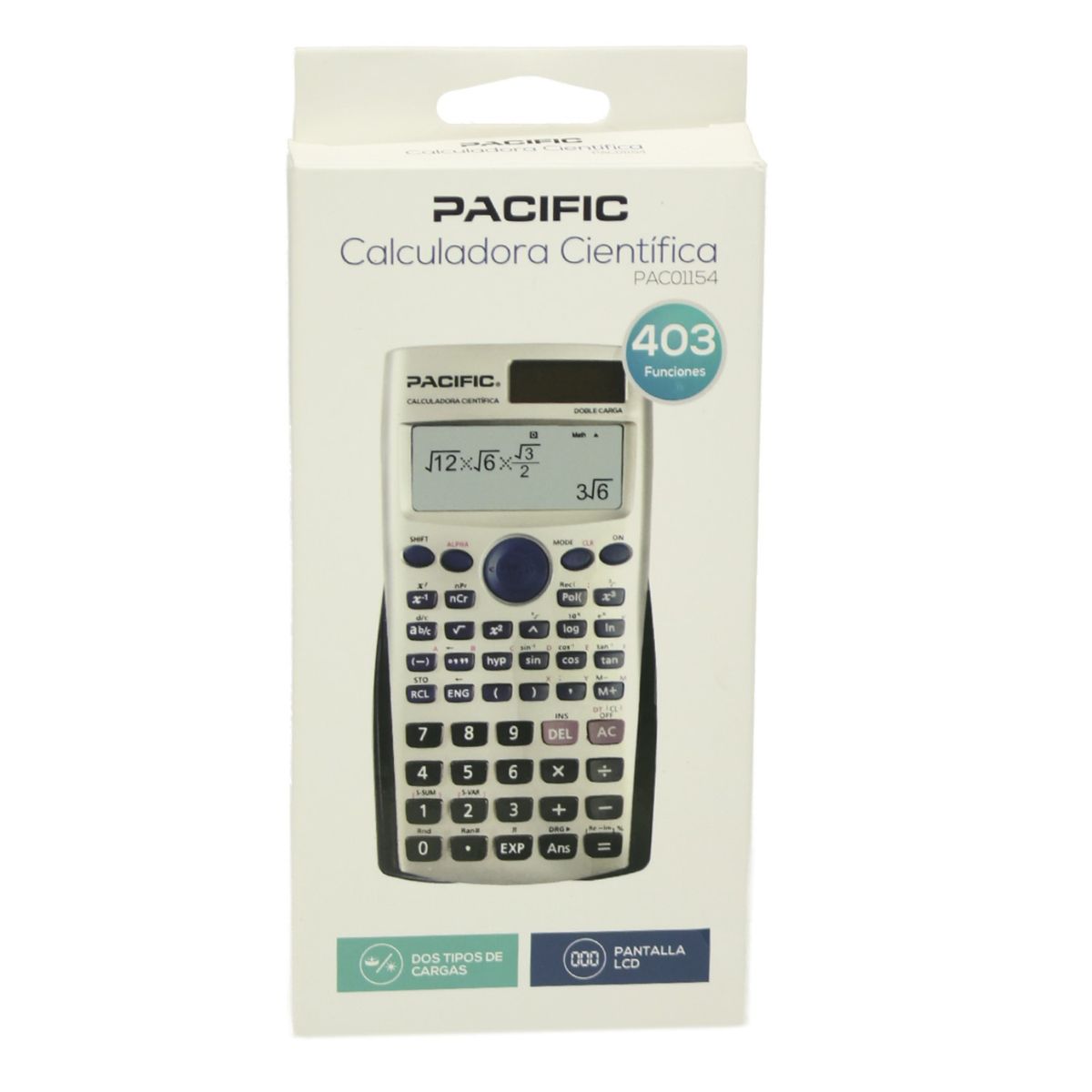 PACIFIC COLOR - Calculadora Científica 403 Funciones Pacific PAC01154