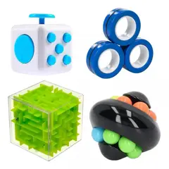 GENERICO - Set Didáctico Sensorial Alivio De Ansiedad Autismo Tdah Tea