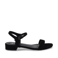 Sandalia Negra Mujer 55201
