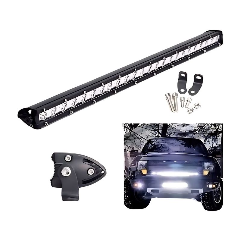 NOVYSTOR - Pack X2 Barra Led Neblinero 72w para Auto 4x4 - 65 Cm