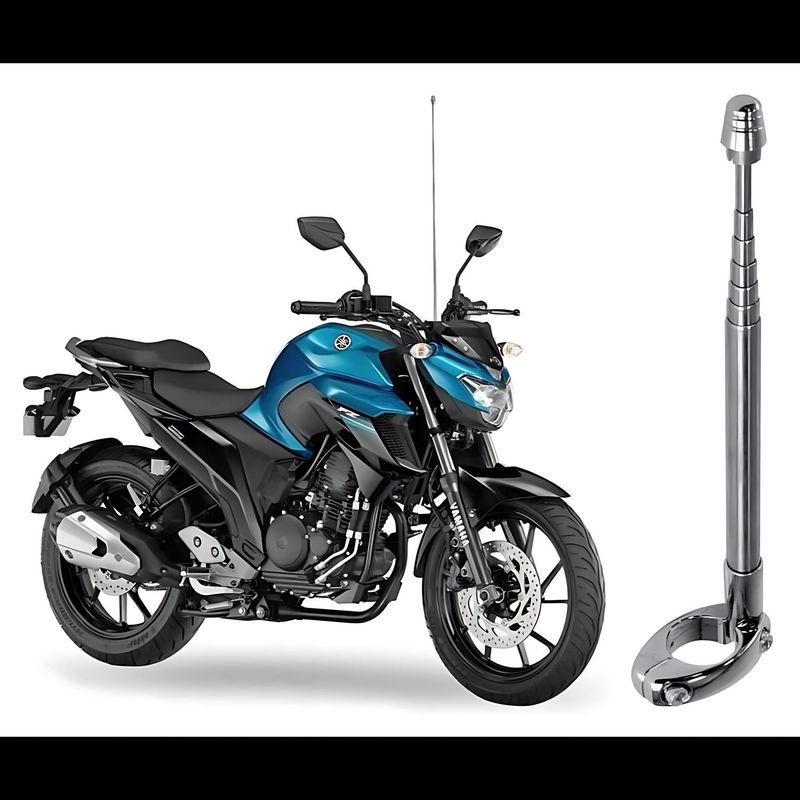 NOVYSTOR - Antena Corta Hilo Curado Motociclistas Motoqueros