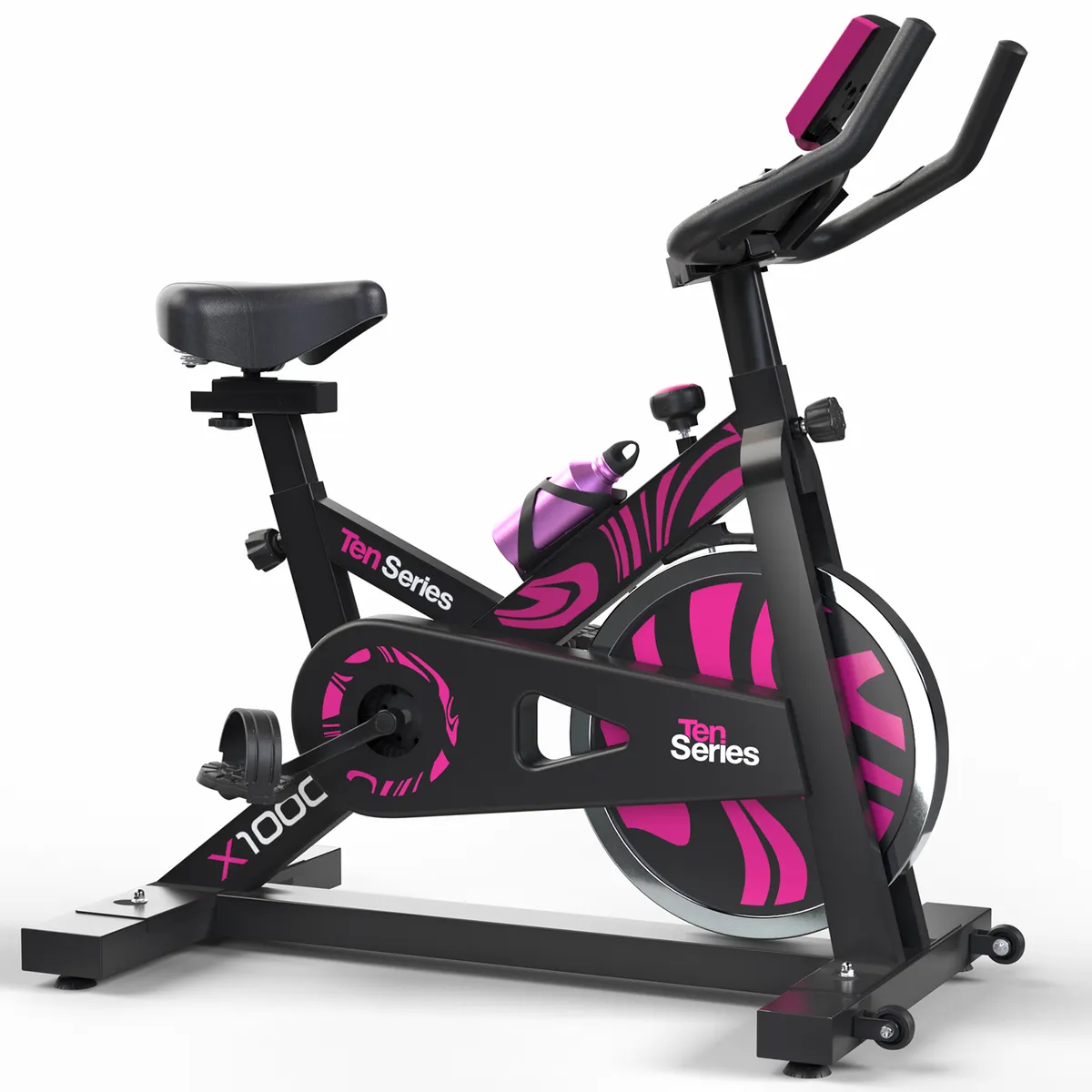 TEN SERIES - Bicicleta Spinning X1000 Pink Ten Series