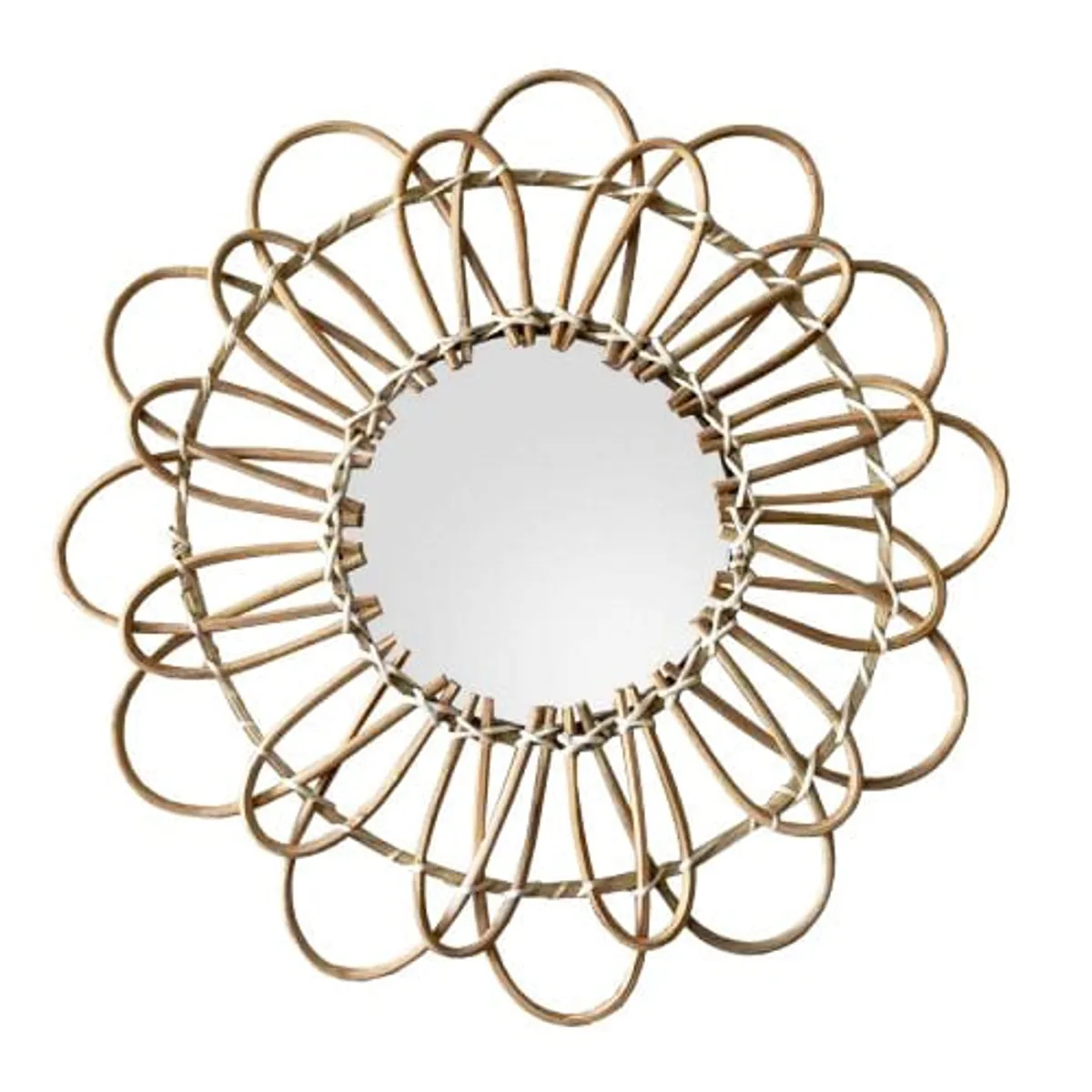 BRIC - Espejo de Bambú Circular.…