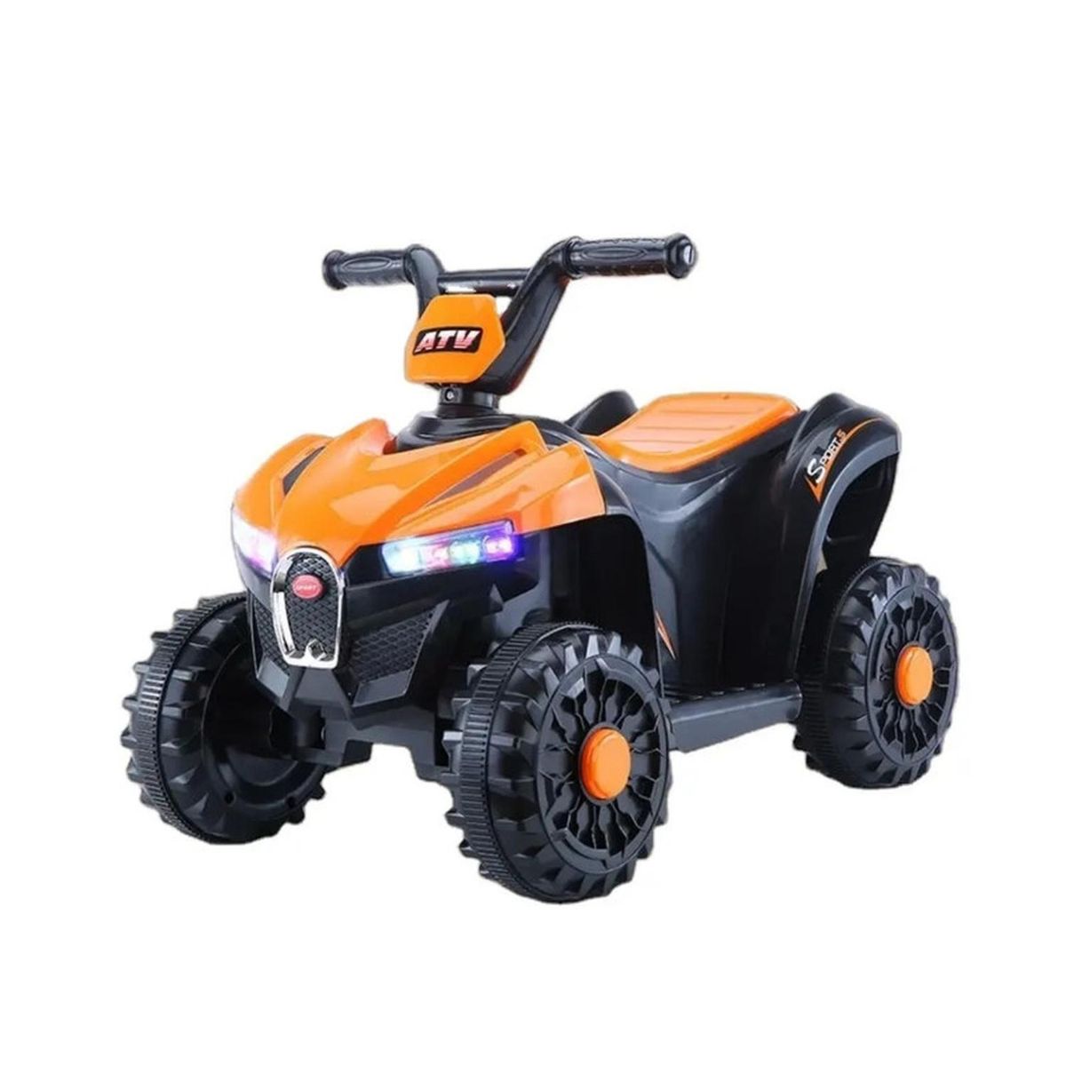 AUCKLAND OUTDOOR - Moto Electrica Bateria Auto Niño Luz Y Sonido D68 Naranja