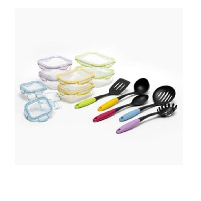 BAUL MAGICO - Set 8 Contenedores + 5 Utensilios