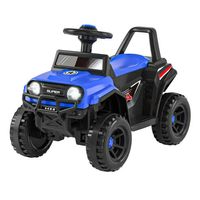 Moto Electrica Bateria Jeep Niño Luces Y Sonido 1166 Azul