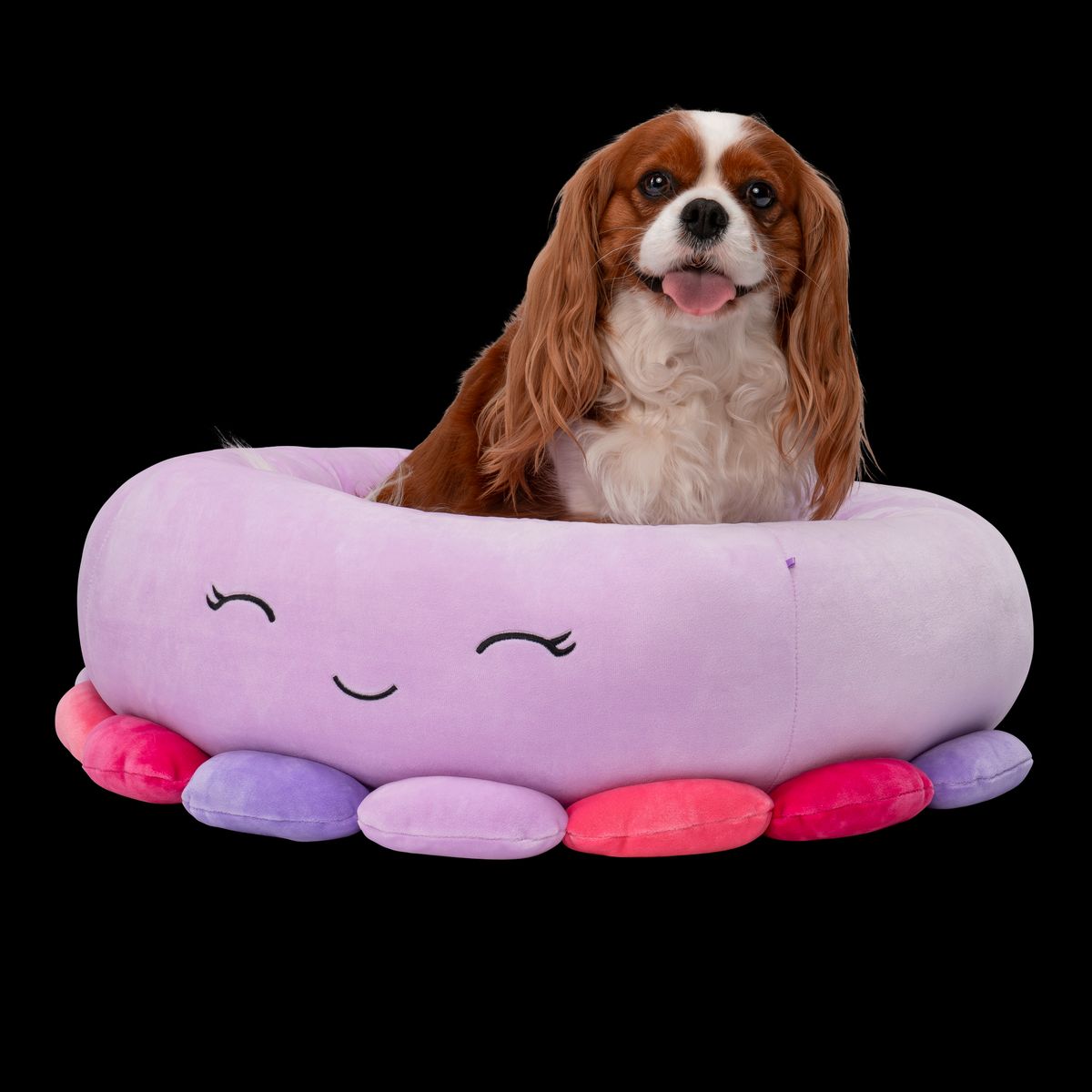 SQUISHMALLOWS - Cama Fucsia mediana para Perro 60 Cm. Squishmallows