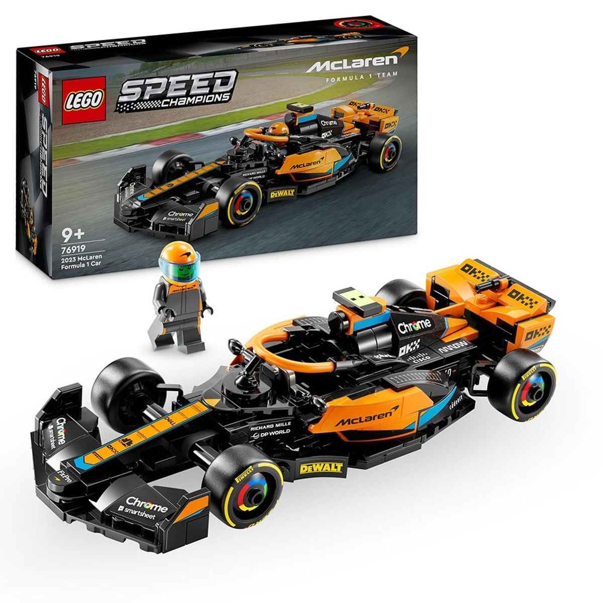 LEGO - LEGO Auto de Carreras de Fórmula 1 McLaren 2023 - 76919