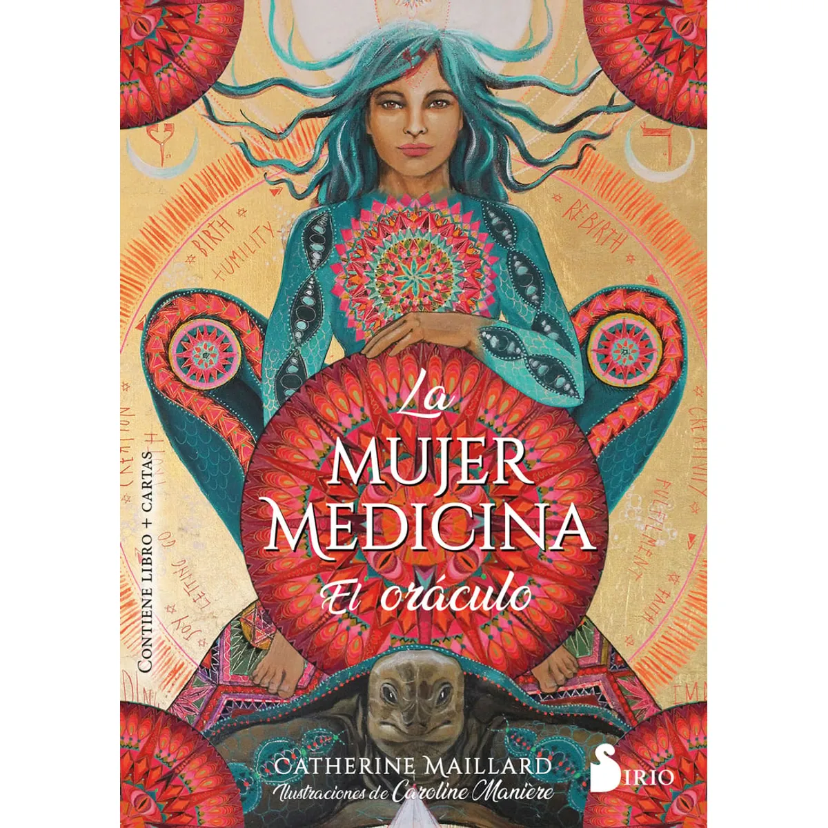 SIRIO EDITORIAL - La Mujer Medicina. El Oráculo (libro + cartas)