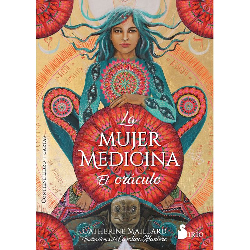 SIRIO EDITORIAL - Libro La Mujer Medicina. El Oráculo (libro+cartas)
