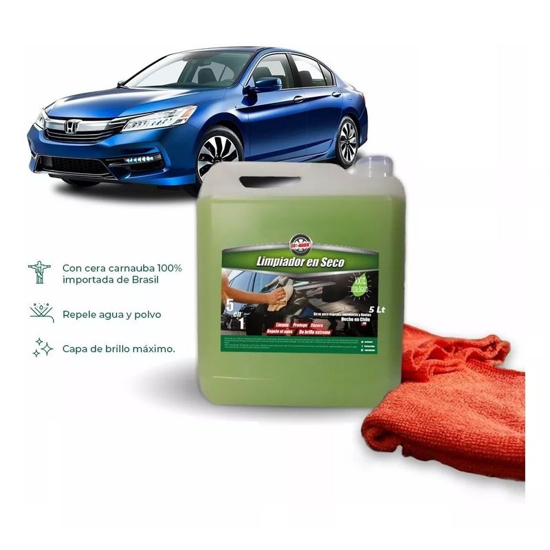 ECORACER - Lavado en Seco 5 lt  + 2 paños de microfibra de regalo