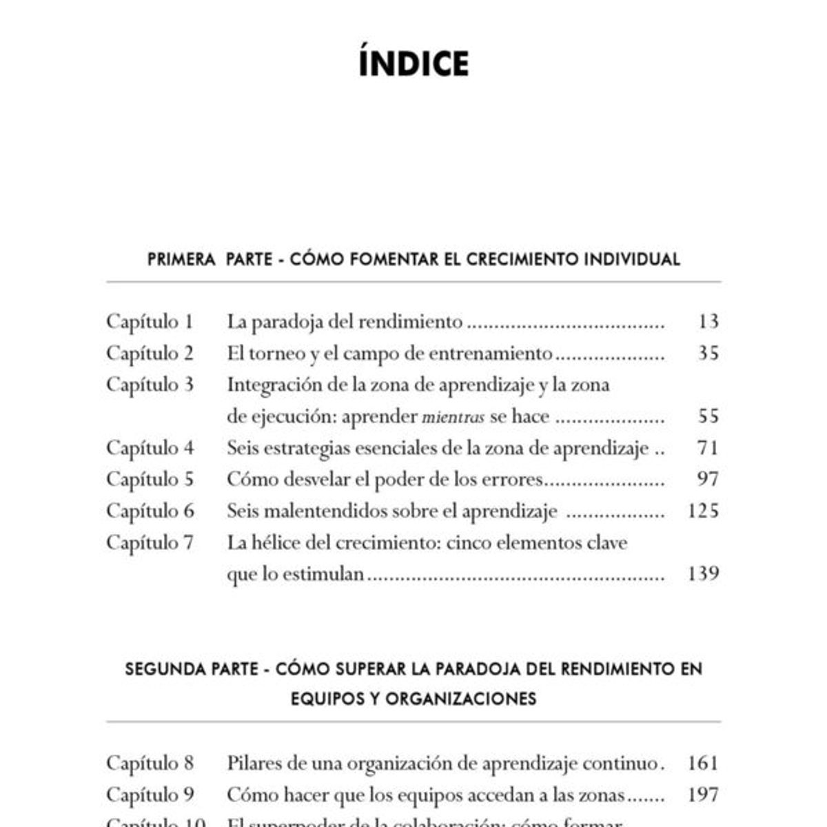 SIRIO EDITORIAL - La paradoja del rendimiento