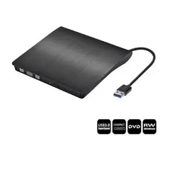 GENERICO - Grabador DVD-RW Externo USB 3.0