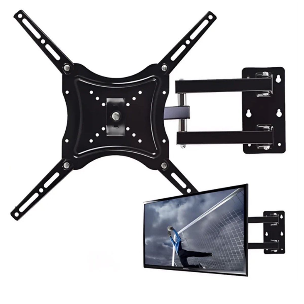 GENERICO - Soporte Televisor Base Tv Ledlcd 14 A 55 Negro