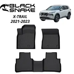 BLACK SNAKE OFF ROAD EQUIPMENT - Set Cubre Piso Calce Perfecto Nissan X-Trail 2021-2023
